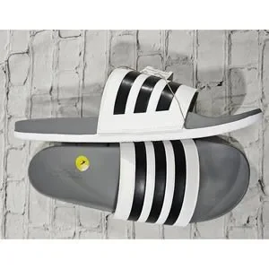 Adidas ADILETTE COMFORT Slide Sandal Shoe White Grey Black GZ5895 MENS SIZE 18 adidas | Shoes | Adidas Adilette Comfort Slide Sandal Shoe  main image 3